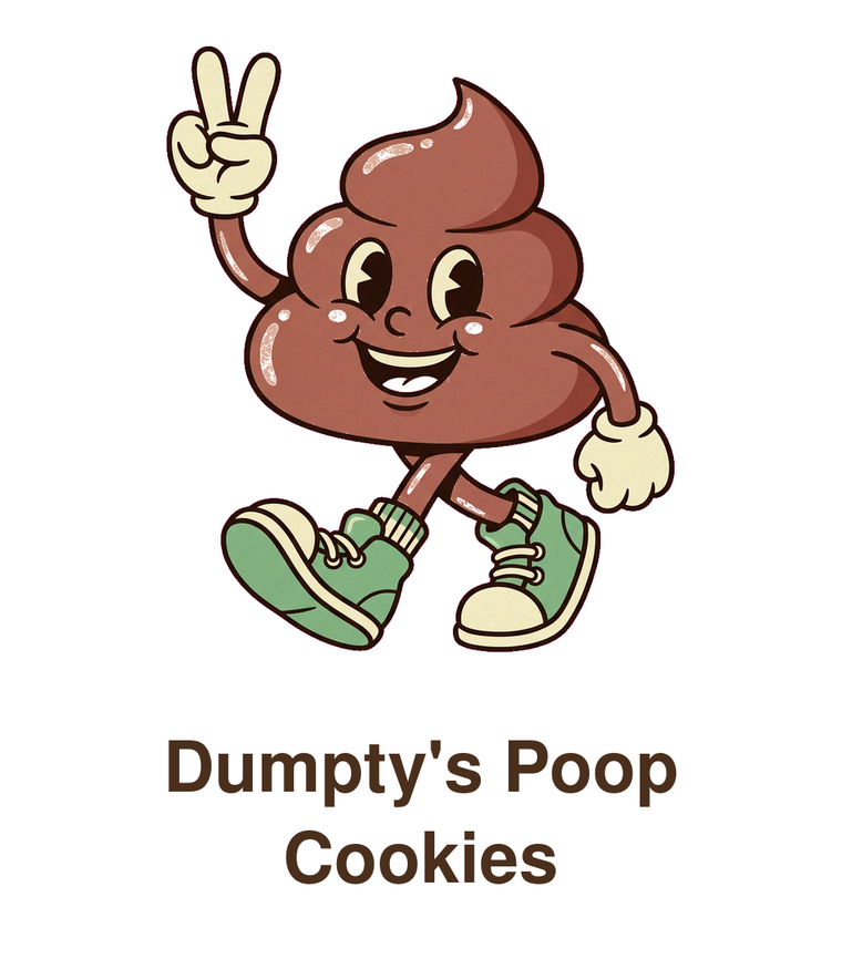 Dumpty's Poop Cookies logo
